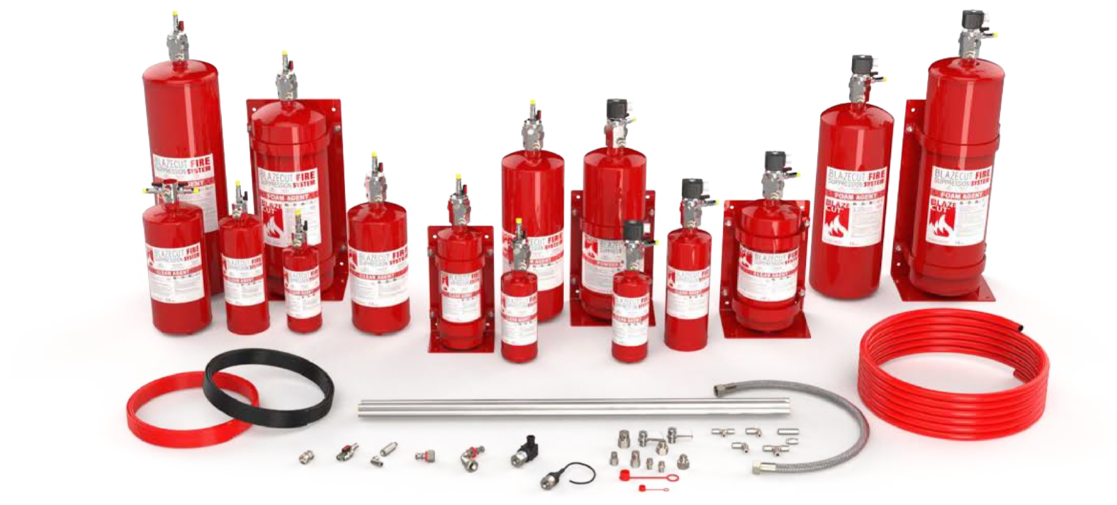 BlazeCut C Series automatic Fire Suppression Overview